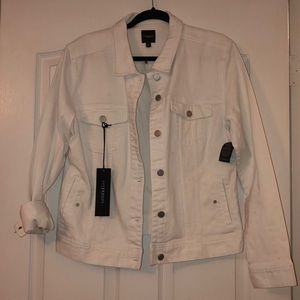 NWT Liverpool White denim jacket